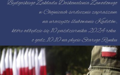 Zaproszenie na uroczyste ślubowanie