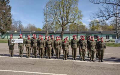 Przegląd musztry klas wojskowych