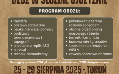 Obóz proobronny – wolne miejsca