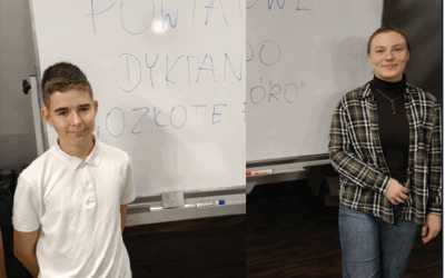 Nasi mistrzowie ortografii zmierzyli się ze „Złotym Piórem”! ✍️