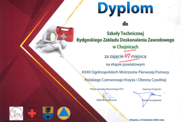 Sukcesy naszych uczniów w zawodach pierwszej pomocy i obrony cywilnej! 🚑🛡️