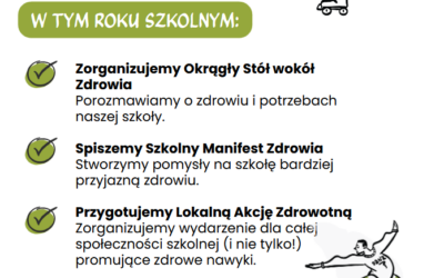 Nasza szkoła w programie „Zdrowie z klasą”! 🍎