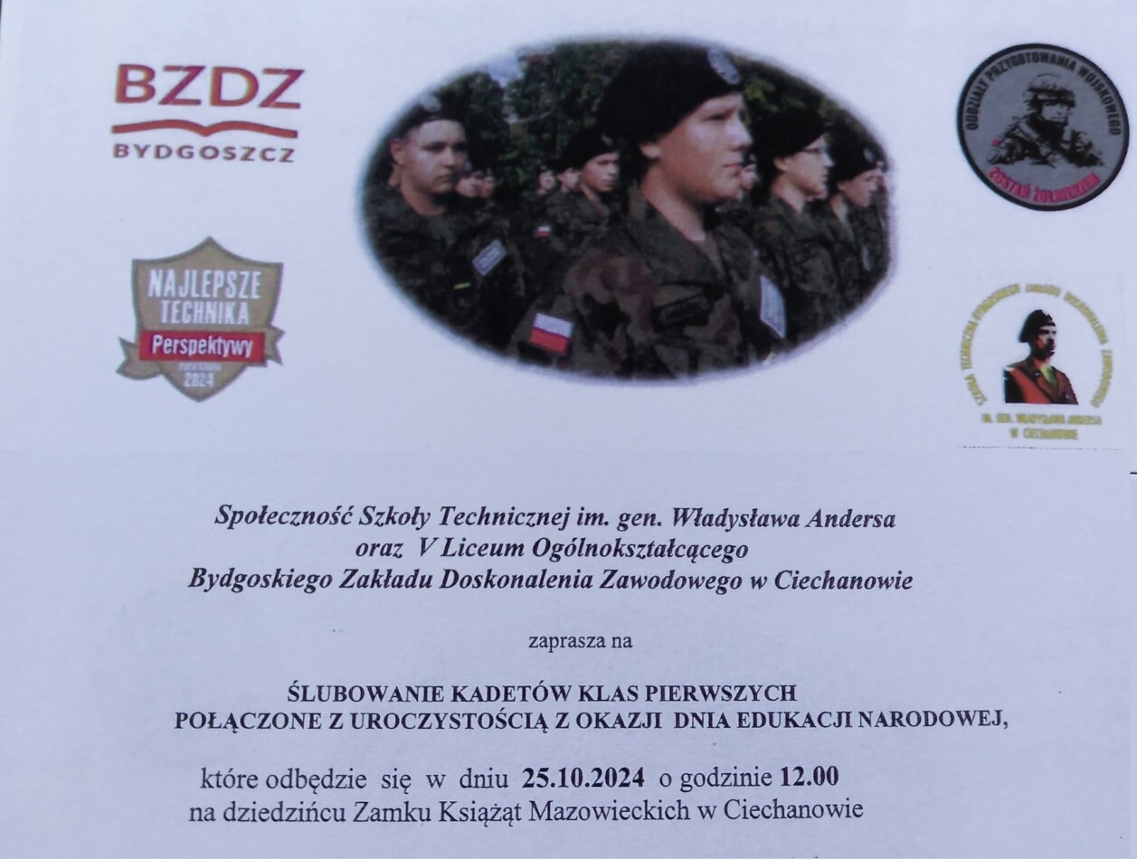 - Technikum Mundurowe Ciechanów